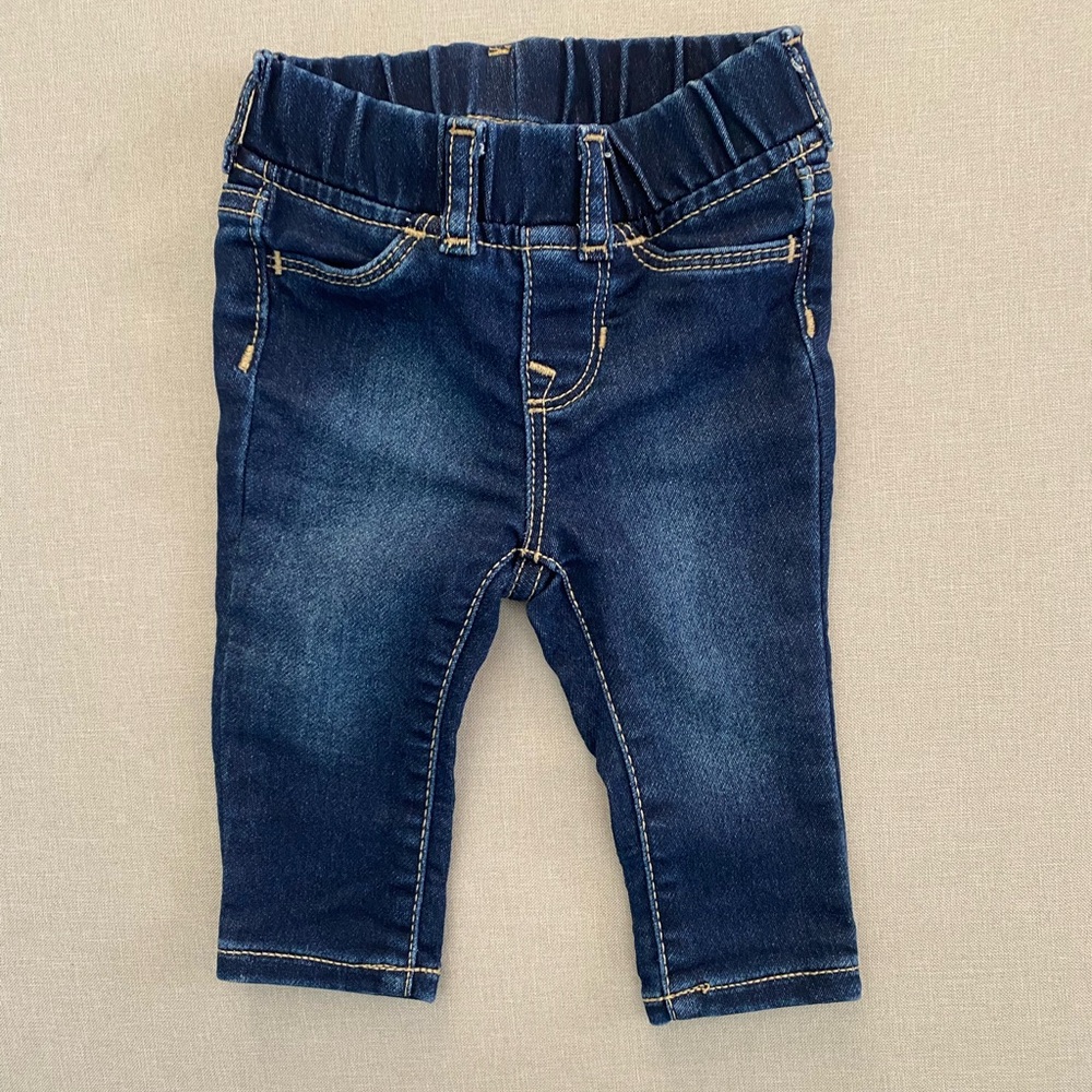 Gap Classic Stretch Jegging Denim Jeans 3-6 Months